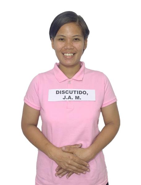 菲律賓 女傭 DISCUTIDO, J.A.M.