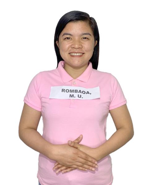 菲律賓 女傭 ROMBAOA, M. U.