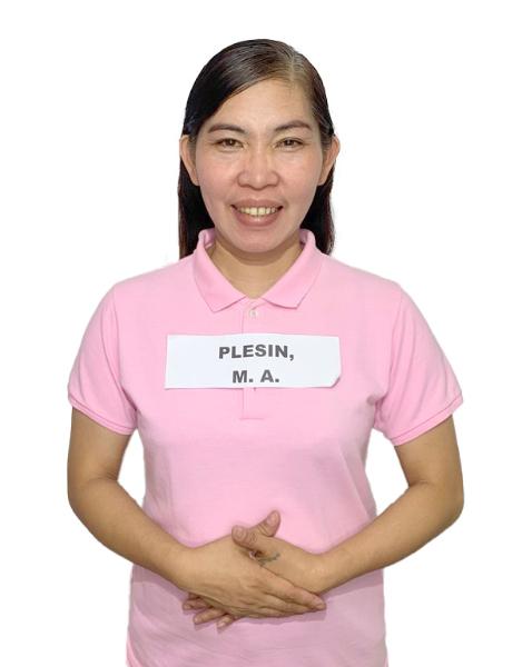 菲律賓 女傭 PLESIN, M. A.