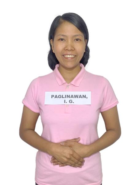 菲律賓 女傭 PAGLINAWAN, I. G.