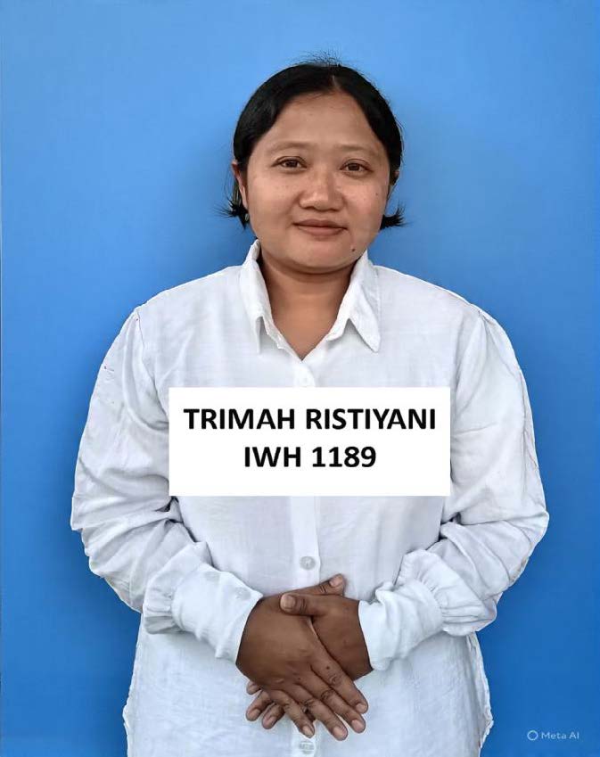 Indonesia Helper TRIMAH RISTIYANI 