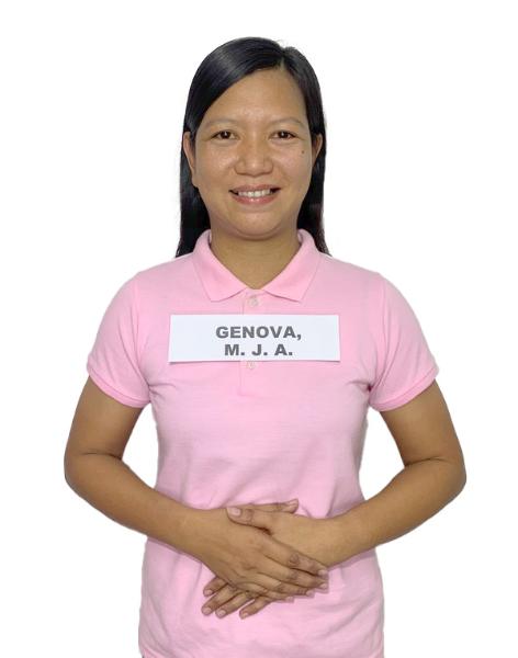 菲律賓 女傭 GENOVA, M. J. A.