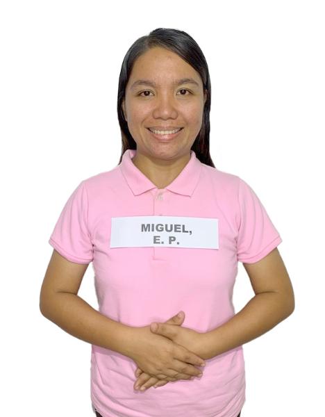 菲律賓 女傭 MIGUEL, E. P.