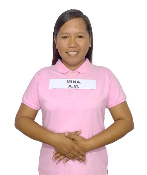 菲律賓 女傭 MINA, A.M.