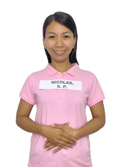 菲律賓 女傭 NICOLAS, S. P.