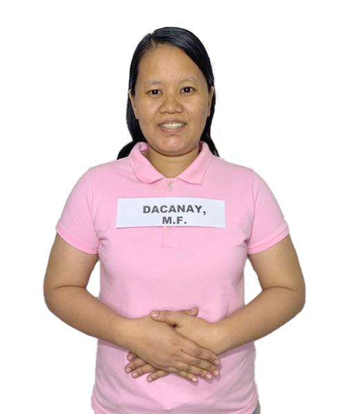 Philippines Helper DACANAY, M.F.
