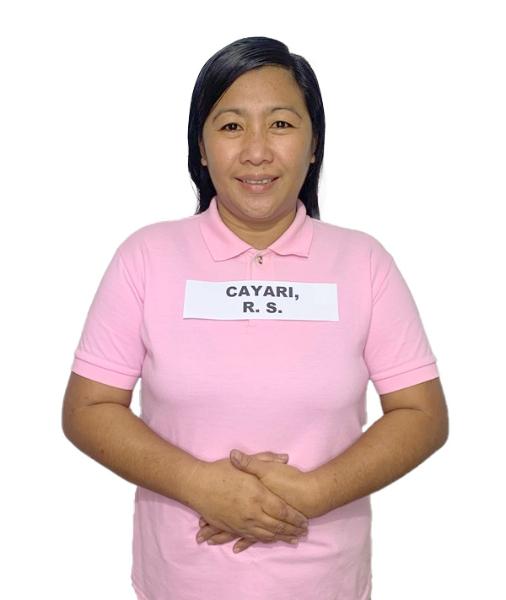 菲律賓 女傭 CAYARI, R. S.