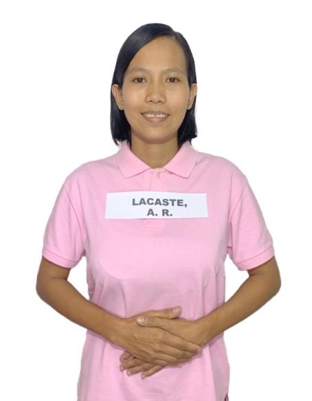 菲律賓 女傭 LACASTE, A. R.