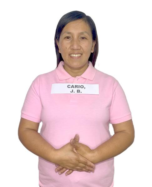 菲律賓 女傭 CARIO, J. B.